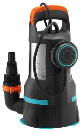 vuilwater- dompelpomp 15000 RVS 28,6 x 46 cm zwart