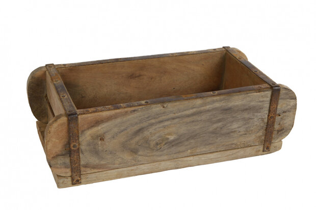 tuinkist Brick Mould 32 x 15 cm hout naturel