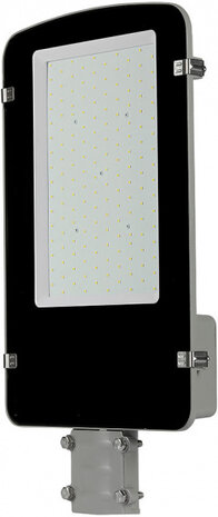 straatlamp VT-100st led 100W 6400K 12000lm grijs/zwart