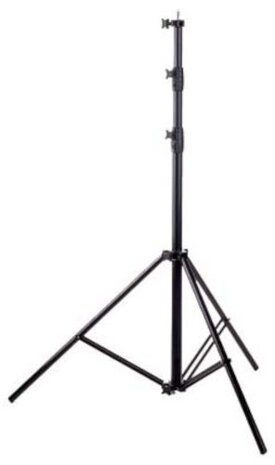 lampstatief L3900GA/B Heavy Duty 394 cm alu zwart