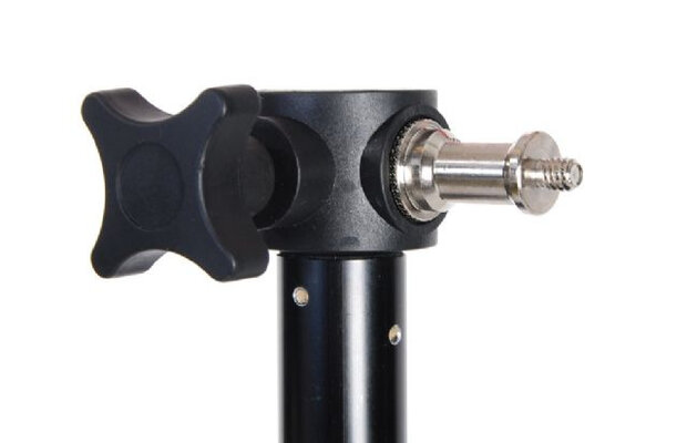 lampstatief L3900GA/B Heavy Duty 394 cm alu zwart