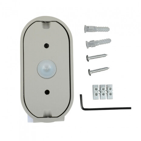 wandlamp VT-816 6W led 4000K 6W 660lm aluminium grijs