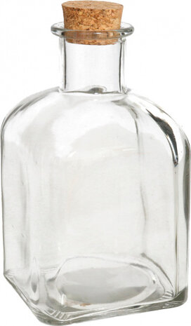 karaf Tylka 700 ml glas/kurk transparant/naturel
