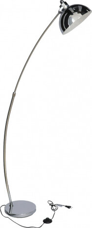 vloerlamp 66 x 25 x 163 cm staal chroom
