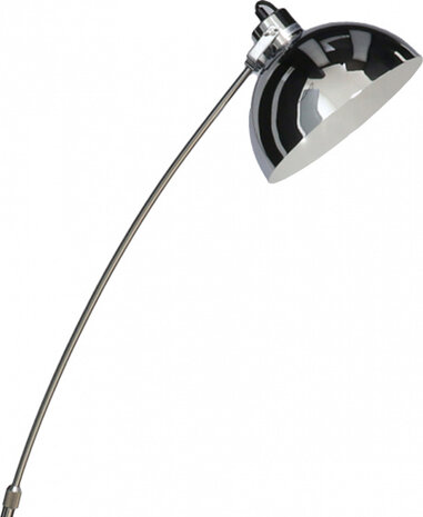 vloerlamp 66 x 25 x 163 cm staal chroom