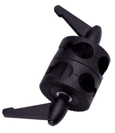 buisklem dubbel EC-32 16/20/28/30 mm 18 cm zwart