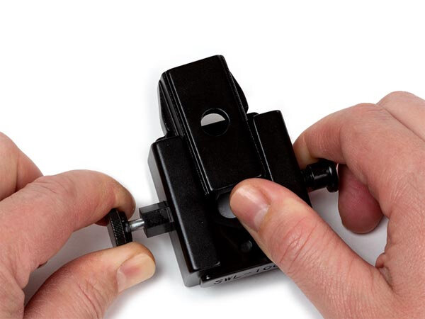 klem apparatuur 100 kg 5 x 5 cm staal zwart