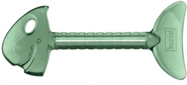 tubeknijper Rollmops 10 x 5 cm groen