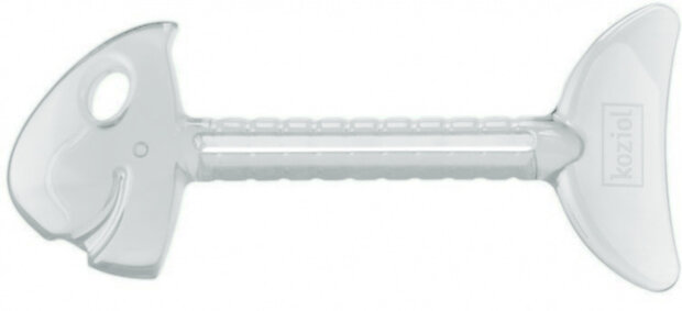 tubeknijper Rollmops 10 x 5 cm transparant