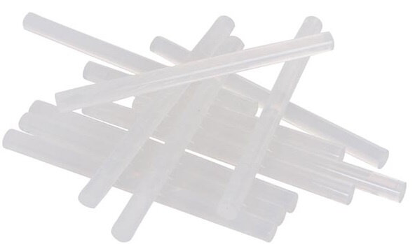 lijmpatronen 10 x 0,7 cm wit 18 stuks