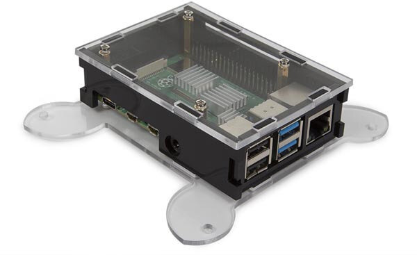 vesa-behuizing voor raspberry pi 4 plexiglas 22-delig