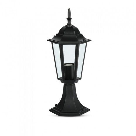 buitenlamp staand VT-753 E27 40W 40,3 cm alu matzwart