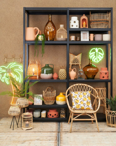 neonlamp Palmboom 100 x 60 cm IP44 geel/groen
