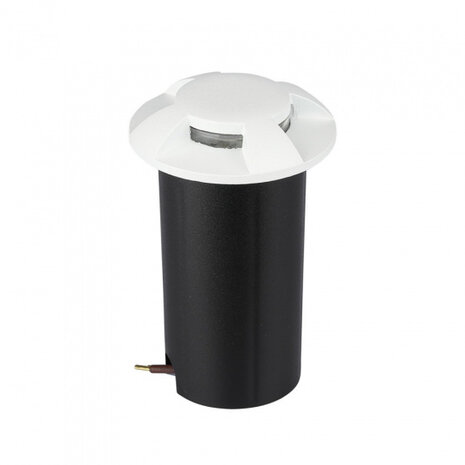 grondspot VT-1171 led 1W 9,3 cm 3000K 10lm IP67 wit