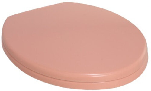 WC-bril Basic 44 x 36 cm roze