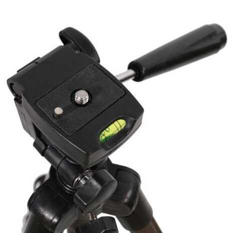 camerastatief FT-1120 aluminium 103 cm bruin 3-delig