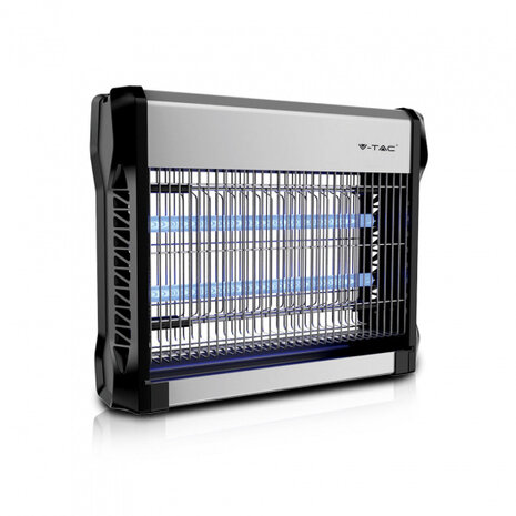 insectenlamp VT-3216 16W 220-240V aluminium zwart