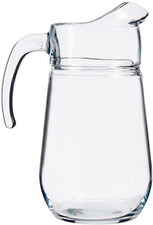 schenkkan 1400 ml 16,5 x 23,5 cm glas transparant
