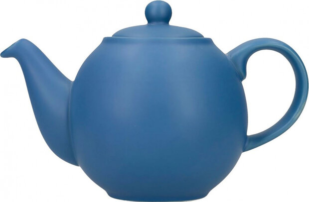 theepot Globe 500 ml keramiek blauw