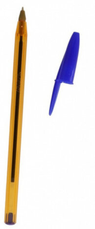 balpen 0,8 mm 15 cm blauw