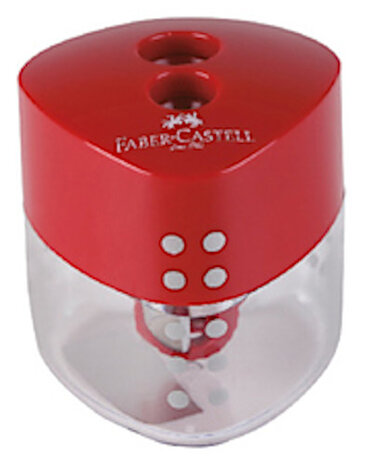 puntenslijper Grip dubbel rood