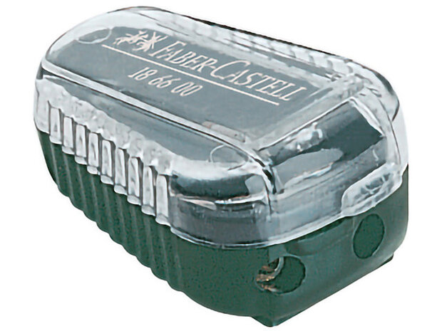 slijper voor potloodstiften 3,4 x 2,2 cm groen