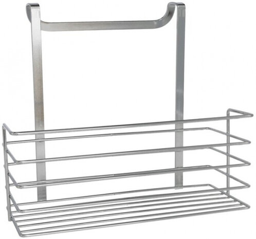hangend doucherek 25 x 10 x 22 cm staal chroom