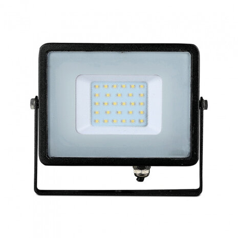 schijnwerper VT-30 30W 2400 lumen 3000K 17,8 cm zwart