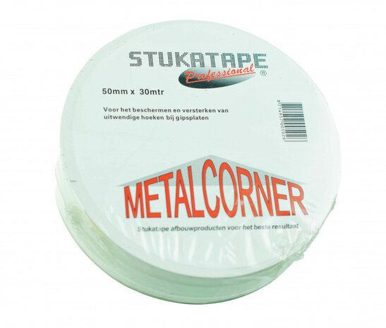 aluminiumtape Metalcorner 50 mm x 30 meter zilver