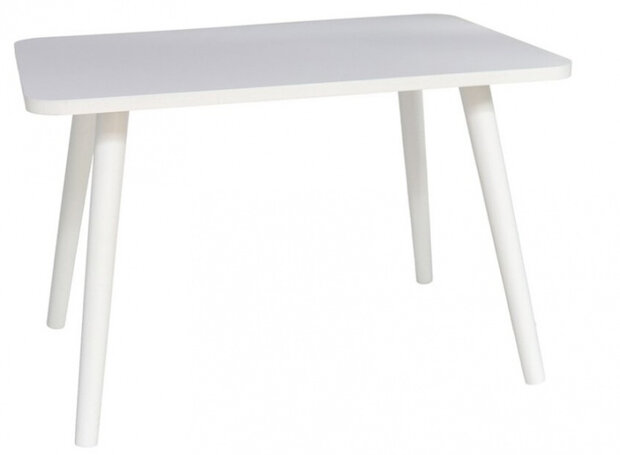 bijzettafel Duero 60 x 40 x 40 cm MDF wit