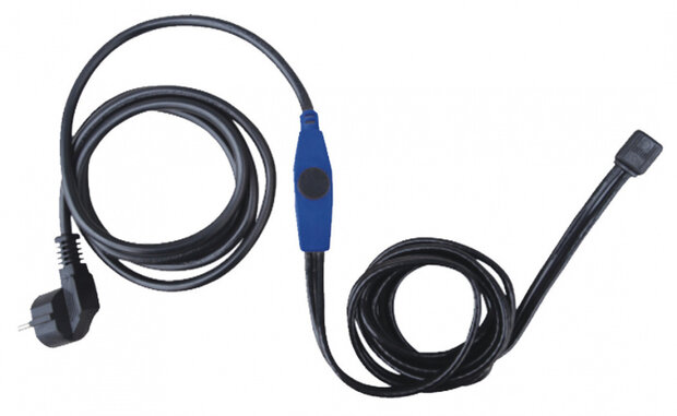 vorstbeschermingskabel 384W 240V 24 meter zwart