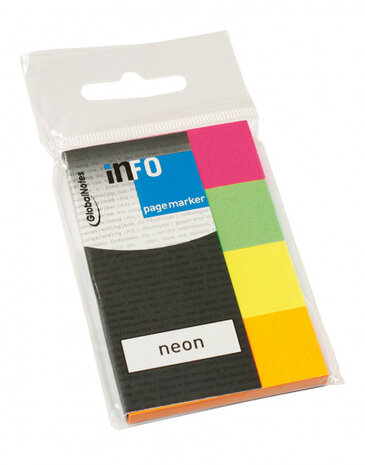post-it markers 2 x 5 cm papier 200 stuks