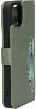 telefoonhoes Classic Wallet Apple iPhone 13 groen