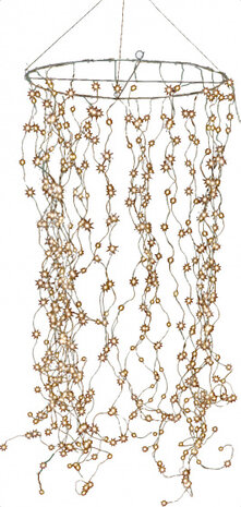 lichtcirkel Lucia led 150 cm staal transparant