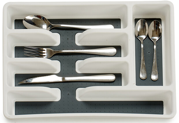 bestek-organizer G-40 wit 36,5 x 26,5 x 5 cm