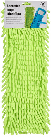 vloerwisser 43 x 16 cm microfiber lichtgroen