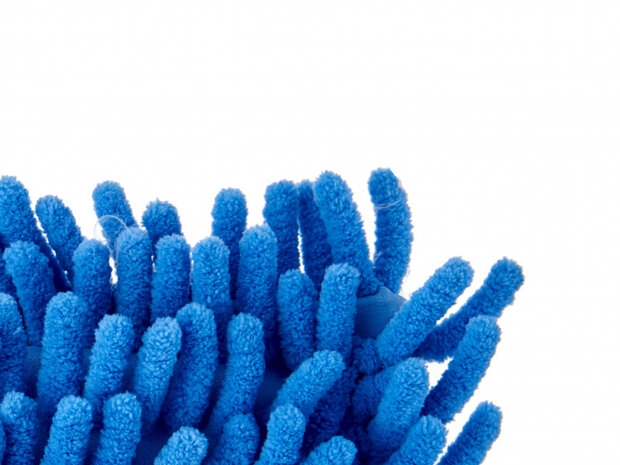 vloerwisser 43 x 16 cm microfiber blauw