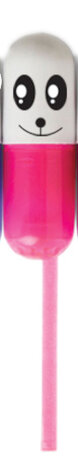 markeerstift junior 8 cm roze