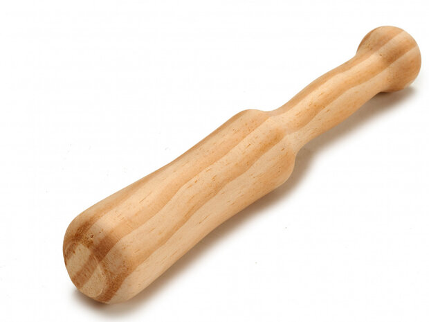 stamper 26 x 4 cm hout naturel
