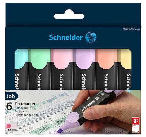markeerstiften Job 1-5 mm polypropyleen 6 stuks