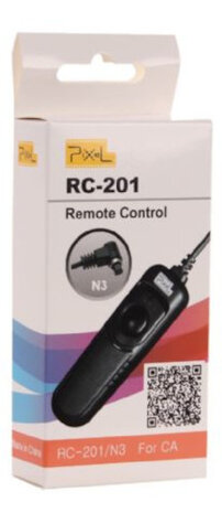 afstandsbediening RC-201/N3 Canon 110 cm zwart