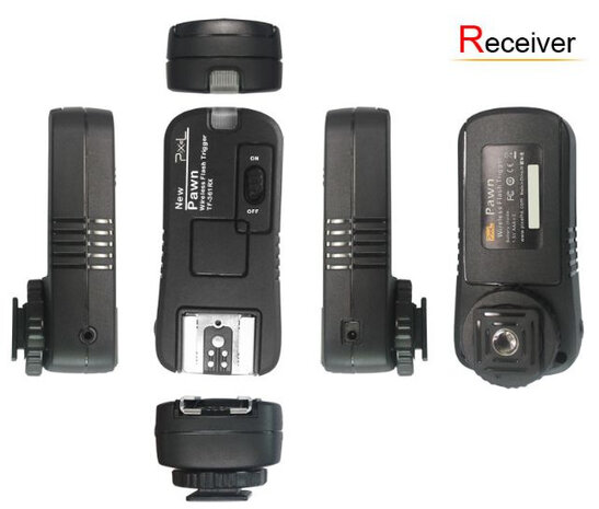 ontvanger TF-361RX voor Pawn TF-361 zwart