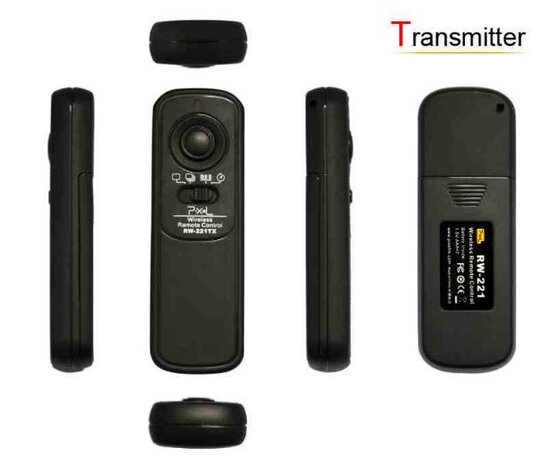 afstandsbediening RW-221/DC2 Nikon 9,7 cm zwart 4-delig