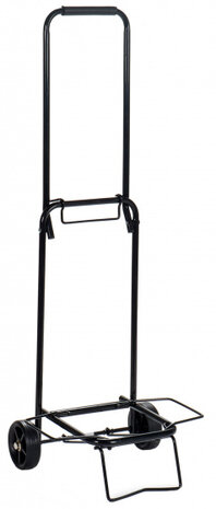 steekwagen 25 kg 29 x 25 x 84 cm staal zwart