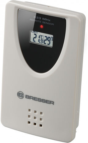 weerstation ClimaTemp WS 15,3 x 9,4 cm zwart 3-delig