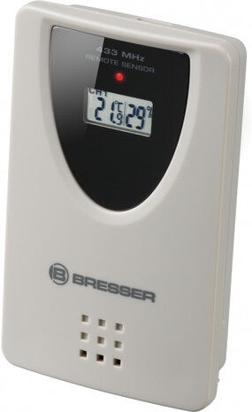 weerstation ClimaTemp WS 15,3 x 9,4 cm wit 3-delig