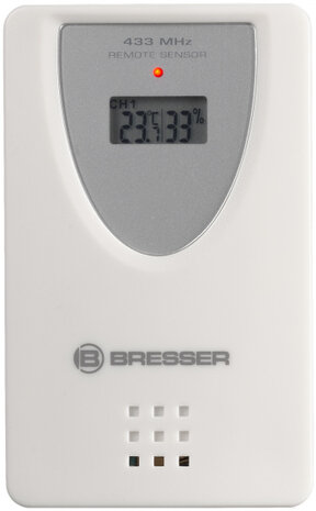 weerstation NeoMeo radiogestuurd 12,8 x 17 cm zwart