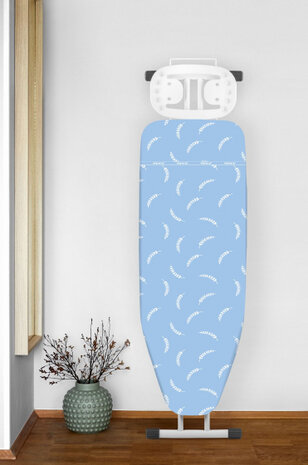 strijkplankhoes Air Comfort 140 x 48 cm katoen blauw
