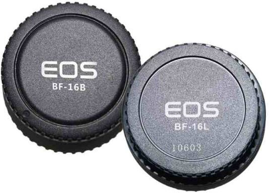 lensdoppen Rear&nbsp;BF-16L &amp; Body&nbsp;BF-16B Canon zwart 2-delig