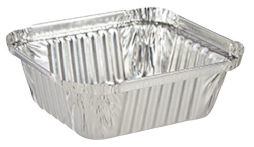 bereidingsbakjes 14,5 x 12 x 7 cm aluminium 10 stuks